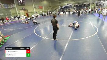 195 lbs Cons. Round 2 - Cruz Miles, FM Wildcat Wrestling Club vs Aaron Reeves, Fruita