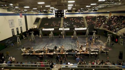Burleson Centennial HS "Burleson TX" at 2025 WGI Perc/Winds Dallas Regional