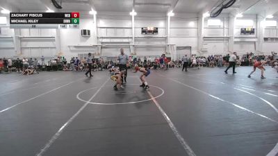 88 lbs Round 1 (8 Team) - Zachary Fiscus, Wrecking Crew Black vs Michael Kiley, SHWA