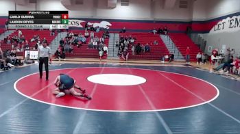 144 lbs Round 3 (3 Team) - Landon Reyes, McKinney Boyd vs Carlo Guerra, Princeton