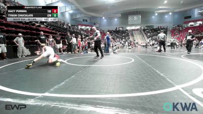 88 lbs Semifinal - Kacy Purmal, Tiger Trained Wrestling vs Tyson Chuculate, Coweta Tiger Wrestling