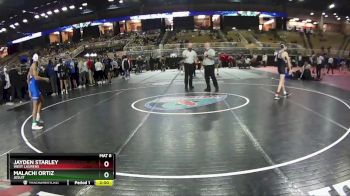 113 lbs Champ. Round 2 - Jayden Starley, West Laurens vs Malachi Ortiz, Jesuit