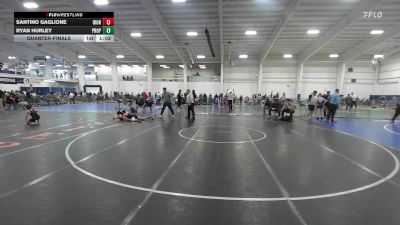100 lbs Quarterfinal - Santino Gaglione, Iron Faith WC vs Ryan Hurley, Prophecy RTC