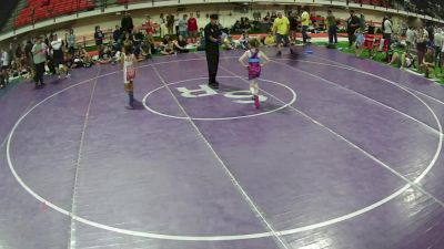 60 lbs Davina Chavez, California 14U Girls vs Neala Block, Montana 14U Girls