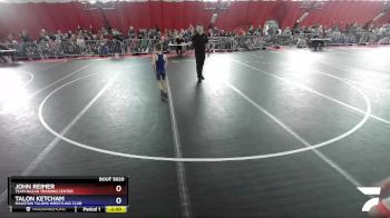 53 lbs Round 2 - John Reimer, Team Nazar Training Center vs Talon Ketcham, Mauston Talons Wrestling Club