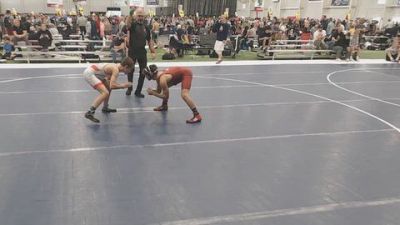 120 lbs Cons. Rd Of 32 - Xristos Tsakonas, Lake Gibson Braves vs Taylor Hunt, MWC Wrestling Academy