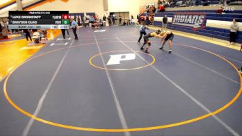 165 lbs 1st Place Match - Brayden Quas, Pontiac vs Luke Grindstaff, Plainfield (North)