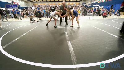 76 lbs Rr Rnd 3 - Taylan Green, Harrah Little League Wrestling vs Gunner Allen, Standfast OKC