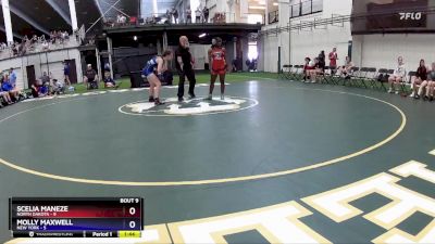 115 lbs Round 3 (6 Team) - Scelia Maneze, North Dakota vs Molly Maxwell, New York