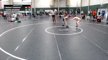 126 lbs Champ. Round 2 - Bradley Vandegrift, Beatrice Wrestling Club vs Gabriel Delbridge, Eaglecrest Wrestling Club