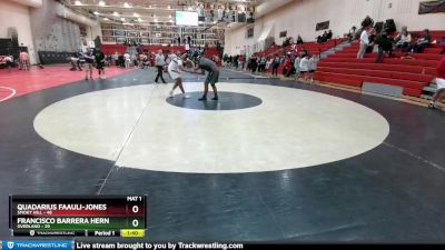 215 lbs Round 2 - Quadarius Faauli-Jones, Smoky Hill vs Francisco Barrera Hernandez, Overland