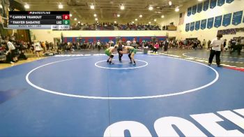 165 lbs Cons. Round 4 - Thayer Sabatke, Lakeland vs Carson Yearout, Potlatch