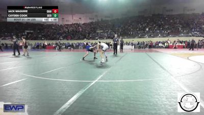 94 lbs Round Of 32 - Jack Maguire, Chandler JH vs Cayden Cook, Deer Creek Wrestling