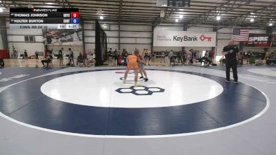 70 kg Cons. Rd Of 32 - Thomas Johnson, Charleston Regional Training Center vs Kolter Burton, Cowboy RTC