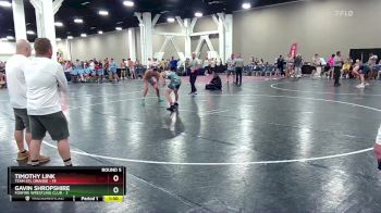 138 lbs Round 5 (8 Team) - Timothy Link, Team STL Orange vs Gavin Shropshire, Foxfire Wrestling Club