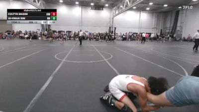 126 lbs Round 2 (6 Team) - Ju-Hwan Sim, Maryland Mallets vs Coltyn Masse, Dirty Den Wrestling