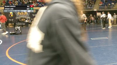 85 lbs Consy 3 - Elijah Weeks, Bellwood Antis vs Jonah Leib, North Schuylkill