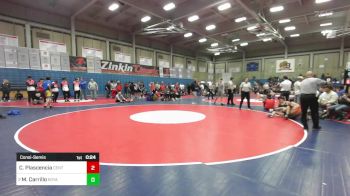 126 lbs Consolation - Cairo Plascencia, Central vs Mason Carrillo, Royal