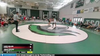 195 lbs Round 6 (8 Team) - Mekhi Bovee, Kelly Walsh vs Jack Miller, Central