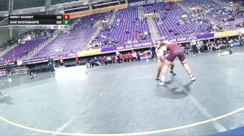 149 lbs Finals (2 Team) - Jimmy Nugent, Central Michigan vs Sam Bustamante, Ohio