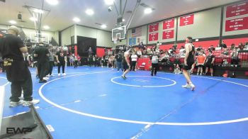 190 lbs Quarterfinal - Riley Hicks, Coweta vs Joshua Mordecai, Henryetta HS