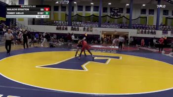 125 lbs Consi Of 8 #2 - Malachi Stratton, Unattached vs Tommy Aiello, Hofstra-unattatched
