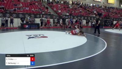 65 kg Cons 32 #1 - Colyn Finley, Elevate Wrestling Club vs Titus DeYoung, Florida