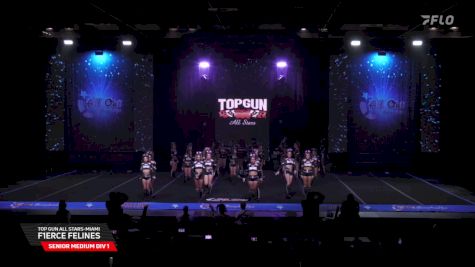 Top Gun All Stars-Miami - F1erce Felines [2026 Senior Medium Div 1 Day 1] 2026 The All Out Grand Nationals