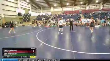 120 lbs Round 2 (10 Team) - Tucker Drake, Idaho2 vs Leo Anderson, MONTANA3