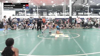 118 lbs Rr Rnd 1 - Vivianne Moyer, Journeymen Wrestling - Girls vs Mya Pallone, Steel Valley Vixens