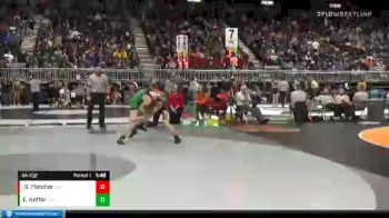 4A-132 lbs Champ. Round 1 - Garret Fletcher, Rock Springs vs Ethan Keffer, Kelly Walsh