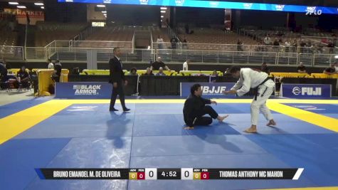 Thomas Anthony Mc Mahon vs Bruno Emanoel M. De Oliveira 2025 Pan Jiu Jitsu IBJJF Championship