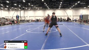 285 lbs Semis - Nick Feldman, Ohio State vs Wyatt Hendrickson, Oklahoma State