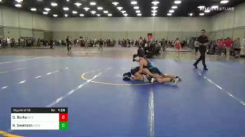 145 lbs Round Of 16 - David Burks, 84 Athletes vs Ryker Swenson, Sarbacker Wrestling Academy