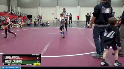 70 lbs Semifinal - Colton Pearson, Lionheart Wrestling Club vs Henry Screws, Ohatchee Youth Wrestling