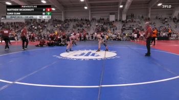 132 lbs Semifinal - Matthew McDermott, NY vs Luke Cline, MO