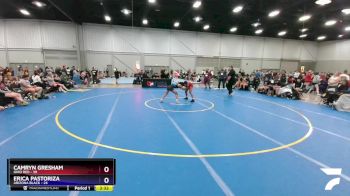 100 lbs Round 2 (8 Team) - Camryn Gresham, Ohio Red vs Erica Pastoriza, Arizona Black