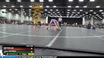 145 lbs Cons. Round 4 - Peyton Lee, WI vs Cole Mayfield, OK