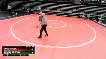 101 lbs Champ. Round 2 - Brysten Schramm, Farmington vs Jayce Atwood, Lone Peak