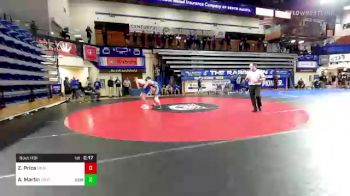 149 lbs Consolation - Zach Price, Unattached-South Dakota State vs Alek Martin, Unattached-South Dakota State