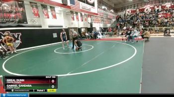 138 lbs Champ. Round 2 - Isreal Dunn, Canyon Springs vs Gabriel Gandara, Jurupa Valley