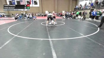 215A Quarterfinal - Caden Romaine, Hillsboro vs Owen Beasley, Smithville