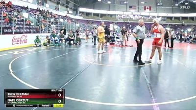 285 lbs 3rd Place Match - Nate Obrzut, Wyoming Area Hs vs Troy Beeman, Waverly Sr HS