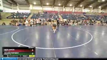 150 lbs Round 4 (10 Team) - Anya Hatch, UTAH2 vs Heaven Matheny, ALASKA1