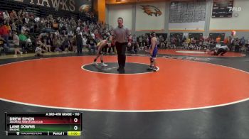 110 lbs Round 1 - Drew Simon, Anamosa Wrestling Club vs Lane Downs, EM/GMG