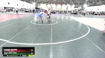 106B Quarterfinal - Cayden Zehren, Luxemburg-Casco vs Kaulahea Leal, Klein