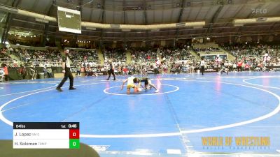 64 lbs Round Of 16 - Jace Lopez, NM Gold vs Hayden Soloman, Triumph Wrestling Club