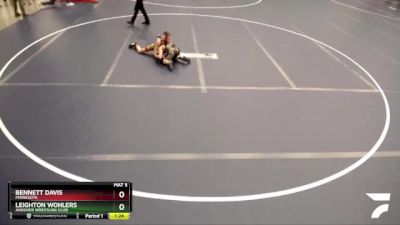 71 lbs Cons. Round 3 - Leighton Wohlers, Andover Wrestling Club vs Bennett Davis, Minnesota