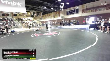 132 lbs Cons. Semi - Joshua Requena, Camarillo vs Caleb Mcelroy, Bakersfield