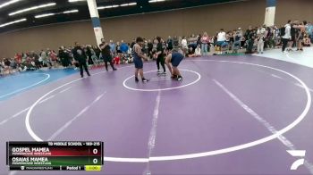 169-215 lbs Round 1 - Osaias Mamea, Powerhouse Wrestling vs Gospel Mamea, Powerhouse Wrestling